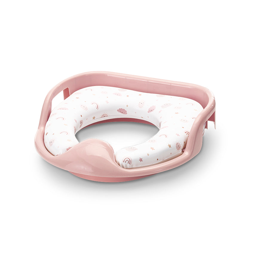 Puha WC ülőke Planets Pink Lorelli Classic