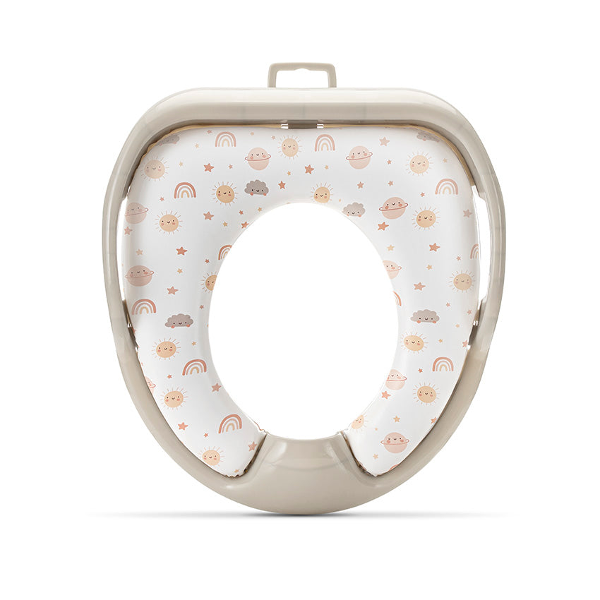 Puha WC-ülőke Planets Beige Lorelli Classic