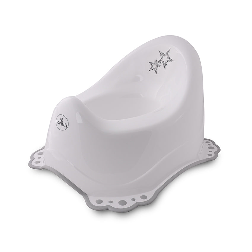 Дет.гърне Анатомично Little Stars White Lorelli Classic