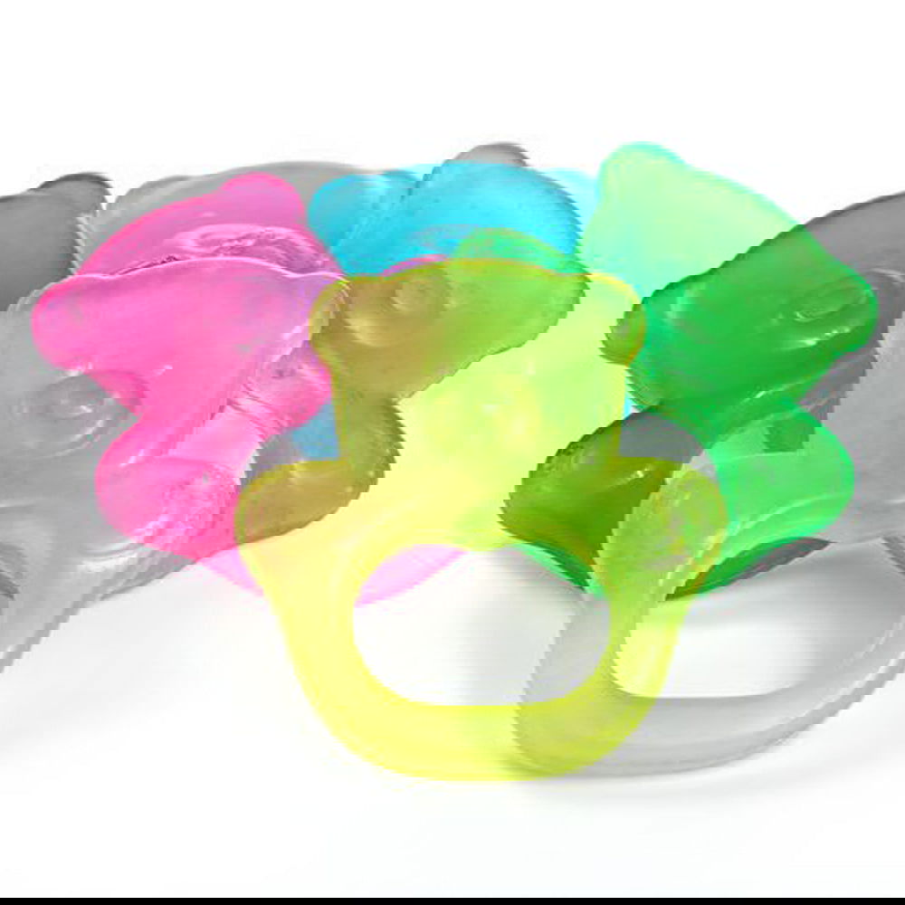 1013 Бебешка Гризалка Мече Babyono Син --- BebeMama