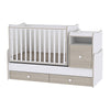 Culoare pat Trend Plus alb/ambrat