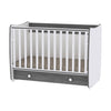Легло Dream New 60 120 Цвят Бяло Vintage Gray Lorelli Classic