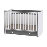 Легло Dream New 60 120 Цвят Бяло Vintage Gray Lorelli Classic