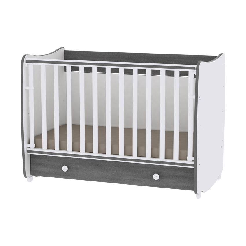 Легло Dream New 60 120 Цвят Бяло Vintage Gray Lorelli Classic