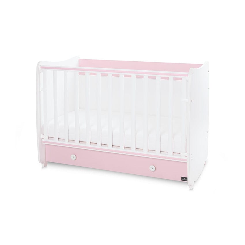 Легло Dream New 60/120 Цвят Бяло + Orchid Pink