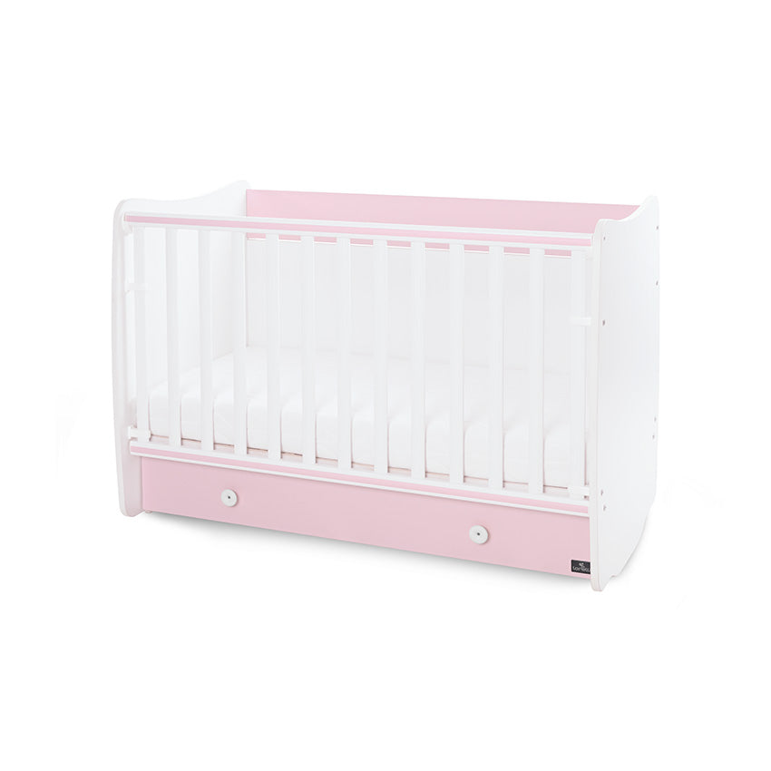 Легло Dream New 60 120 Цвят Бяло + Orchid Pink Lorelli Classic