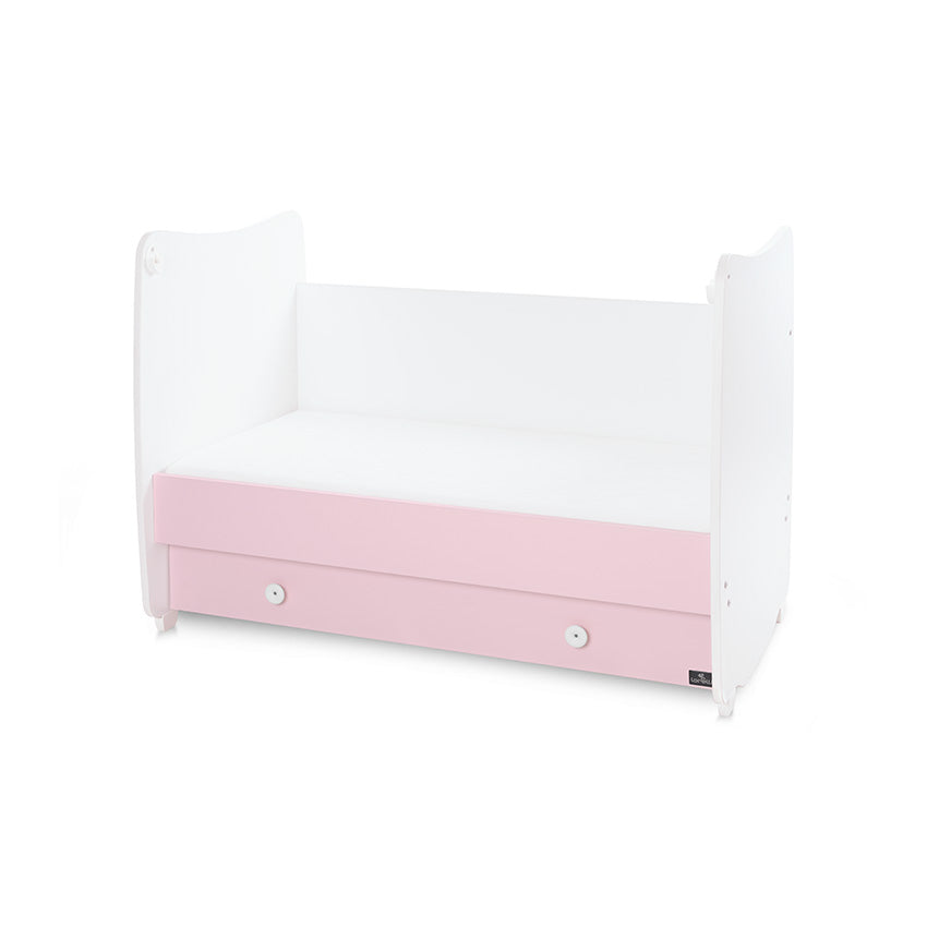 Легло Dream New 60 120 Цвят Бяло + Orchid Pink Lorelli Classic