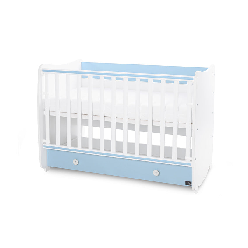 Легло Dream New 60 120 Цвят Бяло + Baby Blue Lorelli Classic