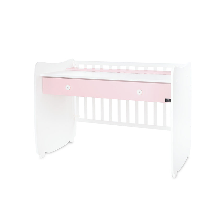Легло Dream New 70 140 Цвят Бяло Orchid Pink Lorelli Classic