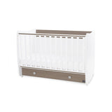 Pat Dream 70/140 Culoare Alb/Cafea Nou