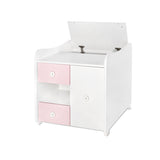 Легло Minimax New 190 72 Цвят Бяло Orchid Pink Lorelli Classic