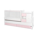 Легло Minimax New 190 72 Цвят Бяло Orchid Pink Lorelli Classic