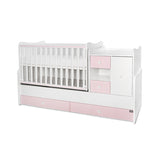 Легло Minimax New 190 72 Цвят Бяло Orchid Pink Lorelli Classic