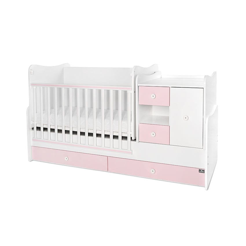 Легло Minimax New 190 72 Цвят Бяло Orchid Pink Lorelli Classic