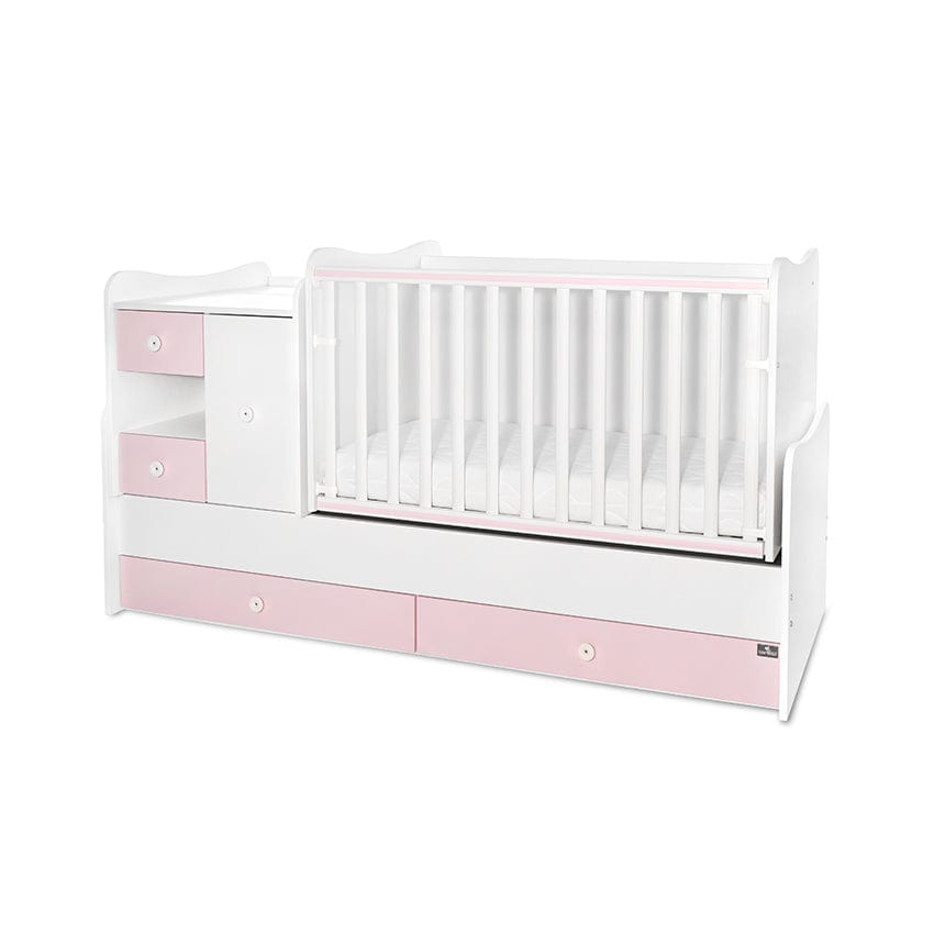 Легло Minimax New 190 72 Цвят Бяло Orchid Pink Lorelli Classic