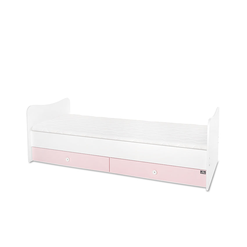 Легло Minimax New 190 72 Цвят Бяло Orchid Pink Lorelli Classic