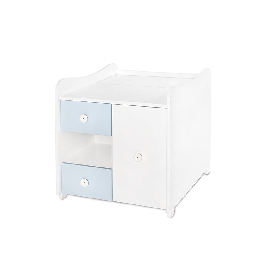 Легло Minimax New 190 72 Цвят Бяло Baby Blue Lorelli Classic