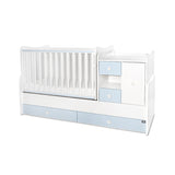 Легло Minimax New 190 72 Цвят Бяло Baby Blue Lorelli Classic