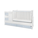 Легло Minimax New 190 72 Цвят Бяло Baby Blue Lorelli Classic