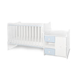 Легло Minimax New 190 72 Цвят Бяло Baby Blue Lorelli Classic