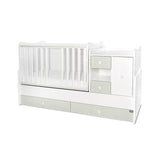 Легло Minimax New 190 72 Цвят Бяло Milky Green Lorelli Classic