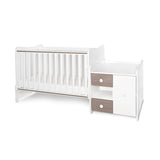 Легло Minimax 190 72 Цвят Бяло Кафе New Lorelli Classic