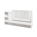 Легло Minimax 190 72 Цвят Бяло Арт New Lorelli Classic