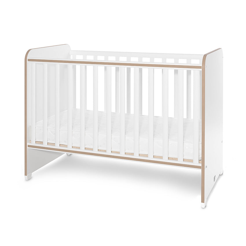 Легло Sweet Dream 60 120 Цвят Бяло Кехлибар Lorelli Classic