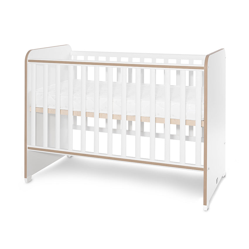 Легло Sweet Dream 60 120 Цвят Бяло Кехлибар Lorelli Classic