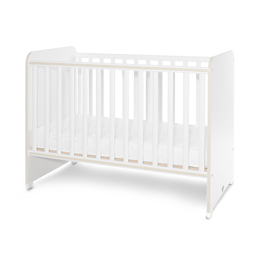 Легло Sweet Dream 60 120 Цвят Бяло Светъл Дъб Lorelli Classic