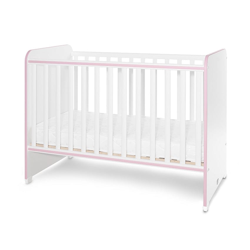 Легло Sweet Dream60/120 Цвят Бяло/Orchid Pink