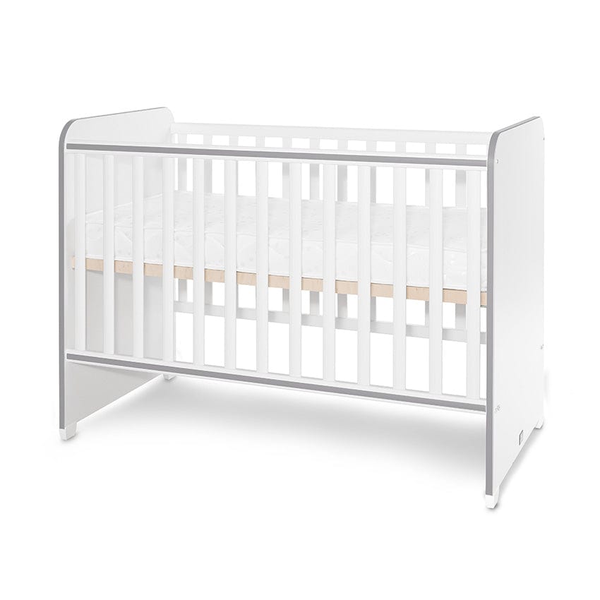 Pat Sweet Dream 60/120 Culoare Alb/Gri Piatră