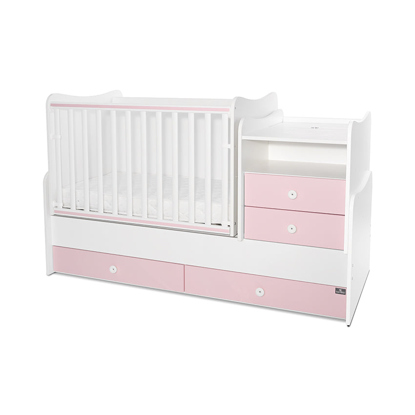 Легло Combo 172 72 Бяло Orchid Pink Lorelli Classic