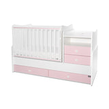 Pat combinat 172/72 Alb/Roz Orhidee