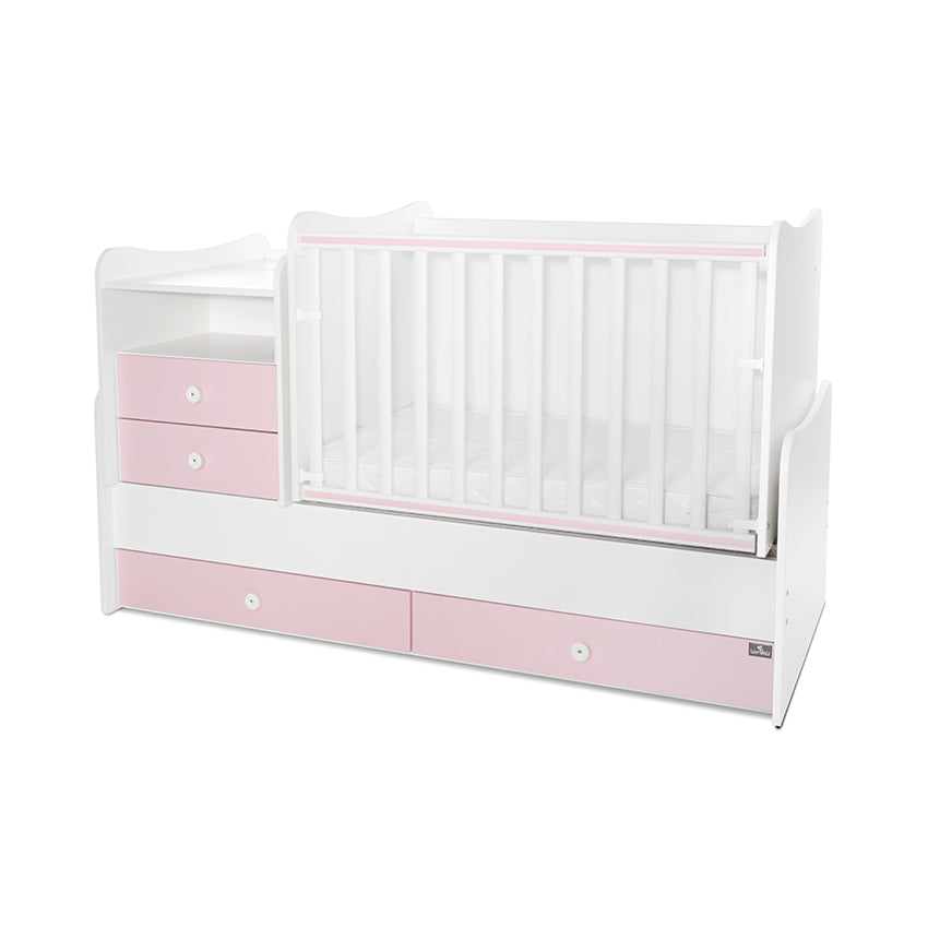 Легло Combo 172 72 Бяло Orchid Pink Lorelli Classic