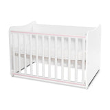 Pat combinat 172/72 Alb/Roz Orhidee