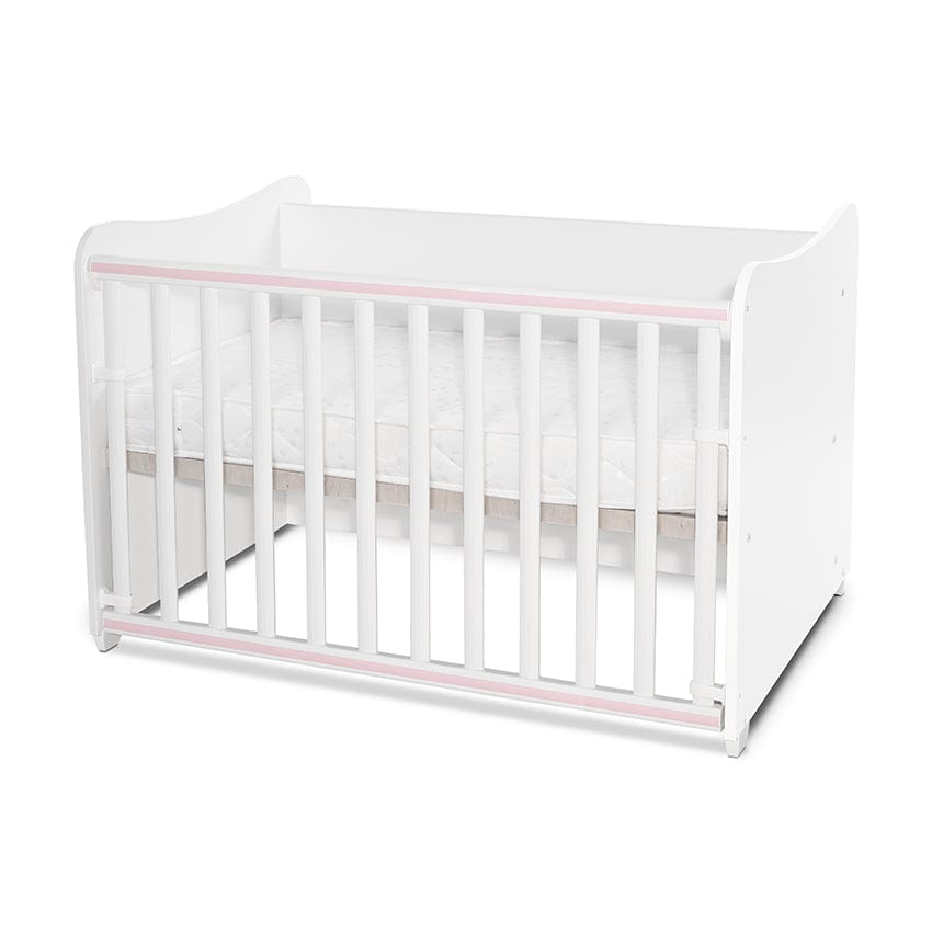 Pat combinat 172/72 Alb/Roz Orhidee