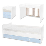 Легло Combo 172 72 Бяло Baby Blue Lorelli Classic
