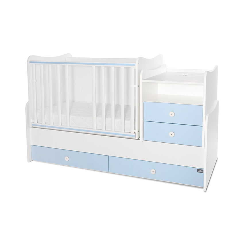 Легло Combo 172 72 Бяло Baby Blue Lorelli Classic