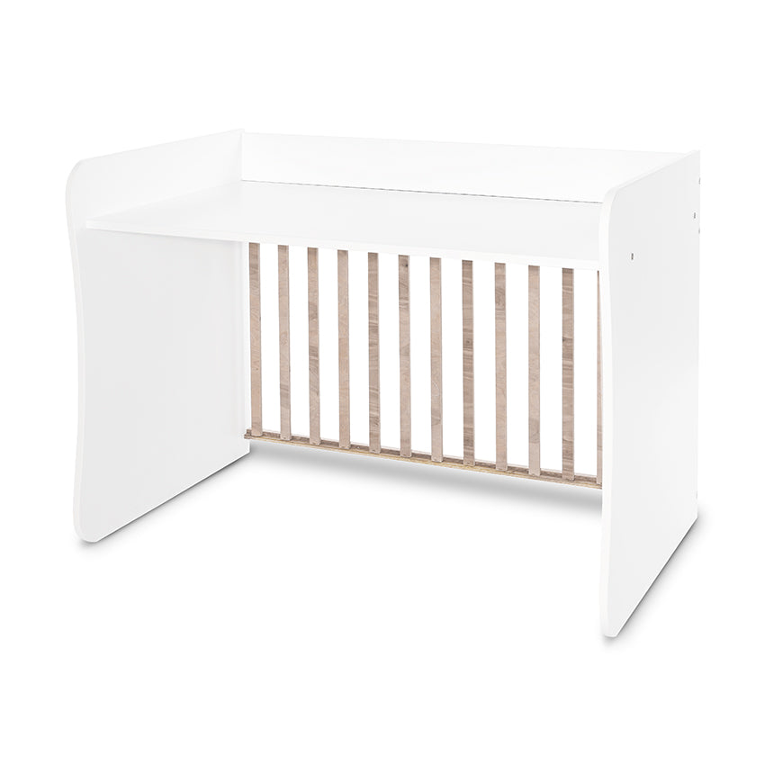 Pat combinat 172/72 Alb/Albastru bebeluș