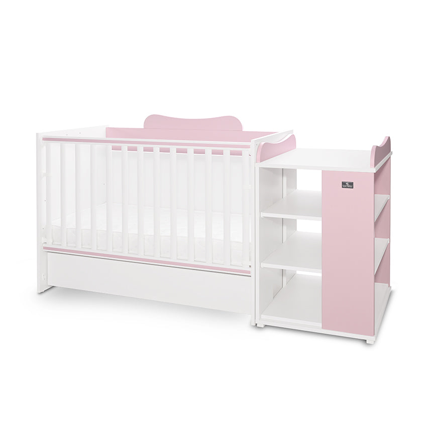 Легло Multi 190 82 Цвят Бяло Orchid Pink Lorelli Classic