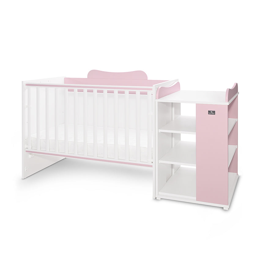 Легло Multi 190 82 Цвят Бяло Orchid Pink Lorelli Classic