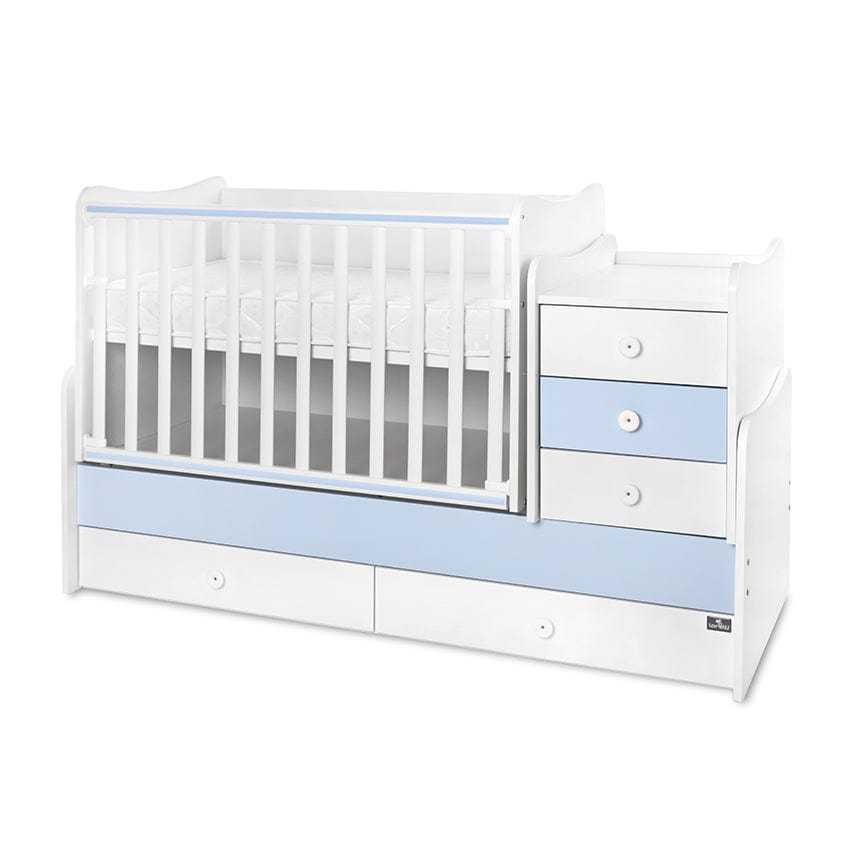 Pat Maxi Plus New 70/160 Alb/Albastru-3 Cutii