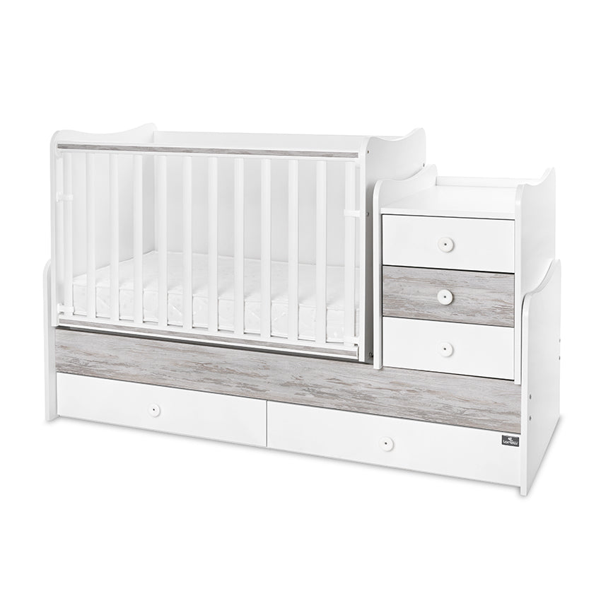 Легло Maxi Plus New 70/160 Бяло/Арт-3Box