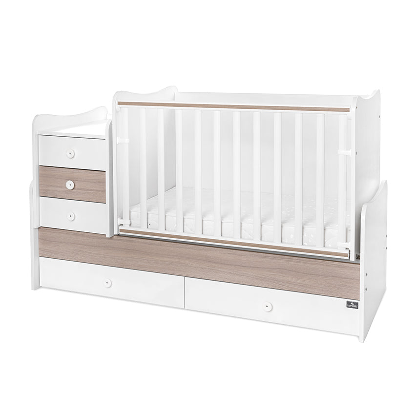 Легло Maxi Plus New 70 160 Бяло Кехлибар 3box Lorelli Classic