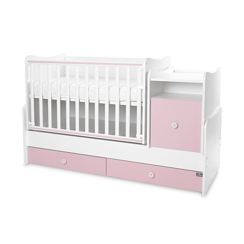 Легло Trend Plus 70 160 Цвят Бяло Orchid Pin 3box Lorelli Classic