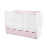 Легло Matrix New 60 120 Бяло Orchid Pink 2box Lorelli Classic