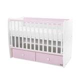 Легло Matrix New 60 120 Бяло Orchid Pink 2box Lorelli Classic