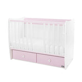 Легло Matrix New 60 120 Бяло Orchid Pink 2box Lorelli Classic