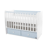 Легло Matrix New 60 120 Бяло Baby Blue 2box Lorelli Classic